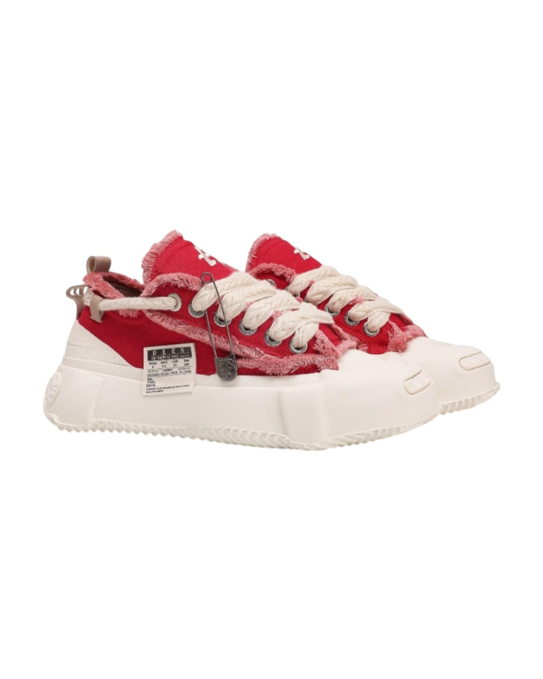 Politics Shoes - Bergen - Red and Cream - 200