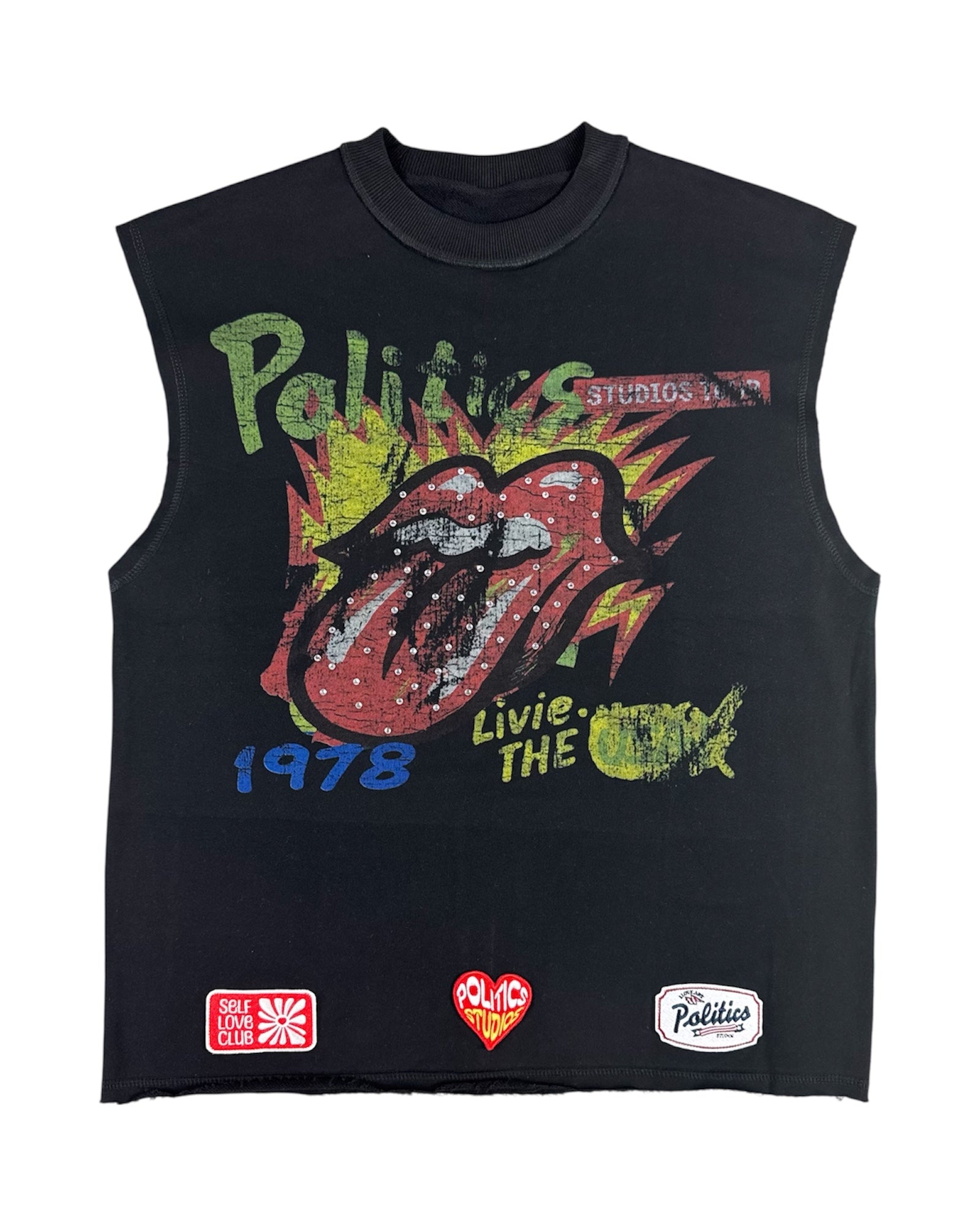 Politics Tank Top - Black - Cruz - 8