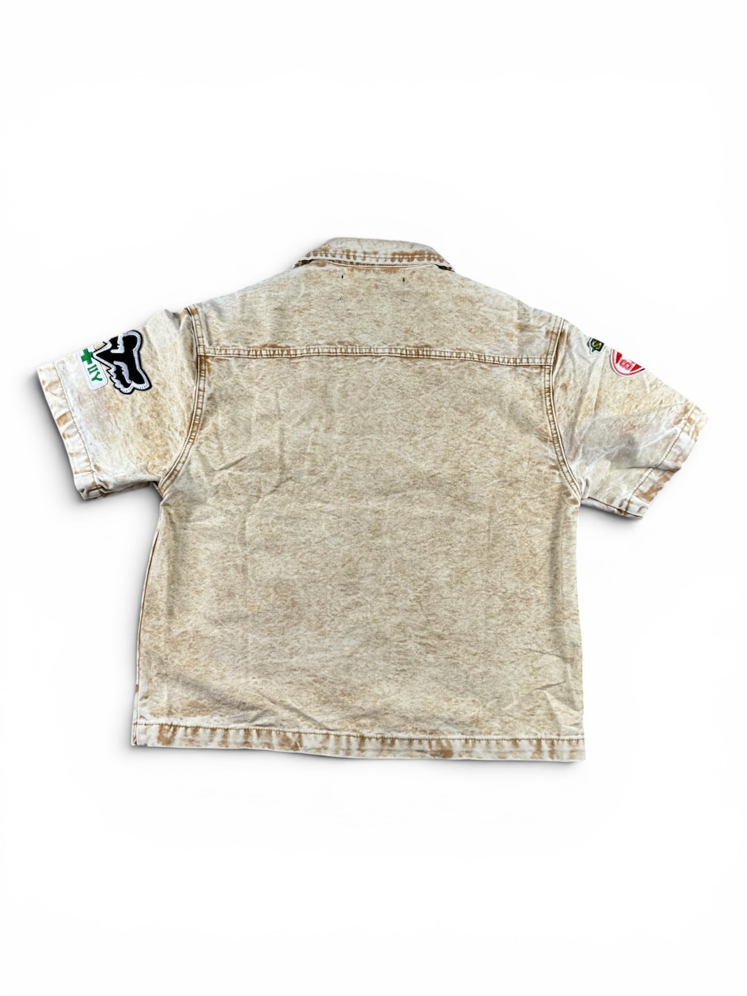 Politics - Denim Shirt- Khaki Wash - Spr 95