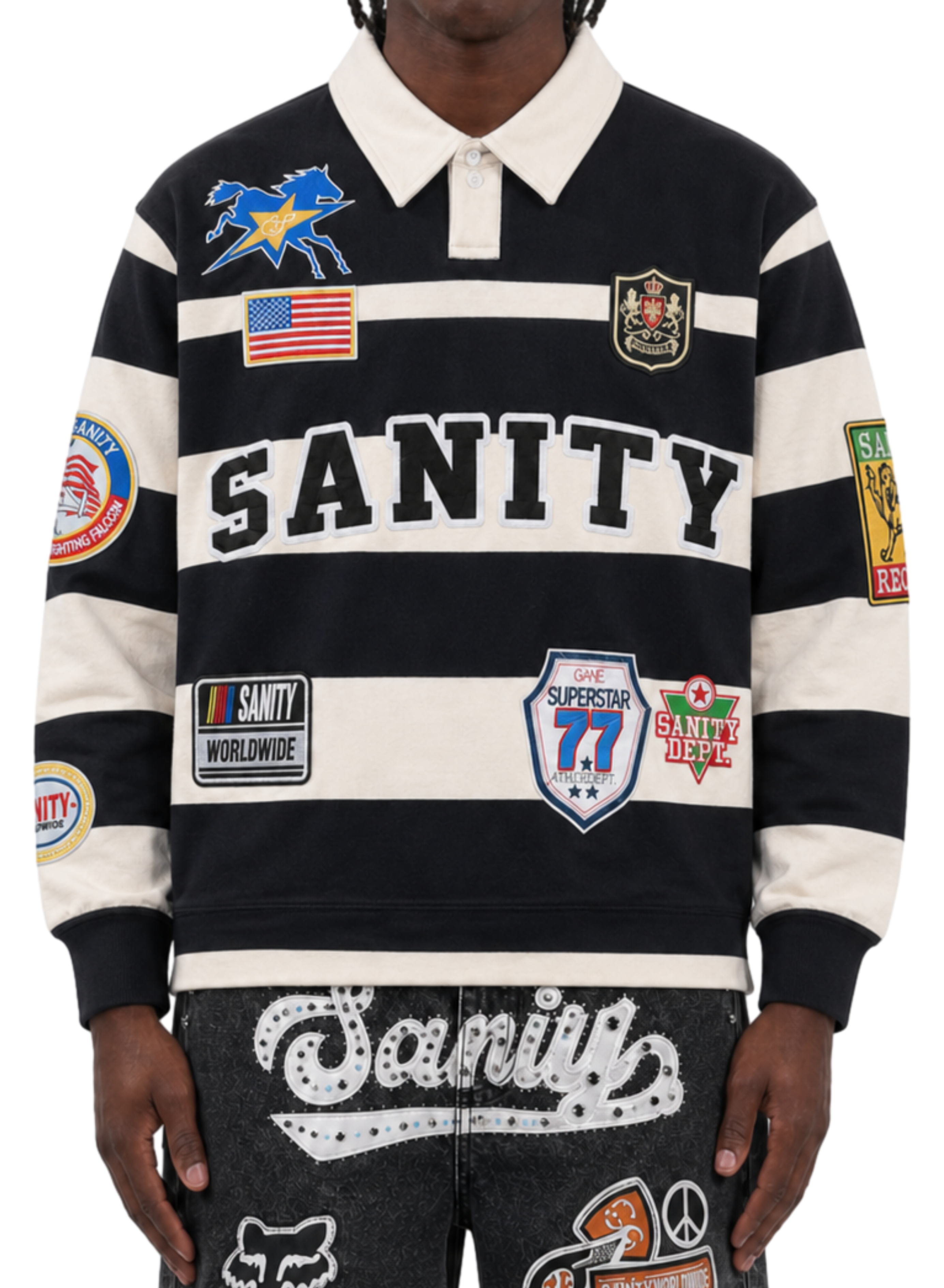 Politics Shirt - Casa - Black - 426-4