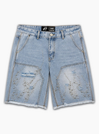 Politics Andres Shorts — Blue Wash