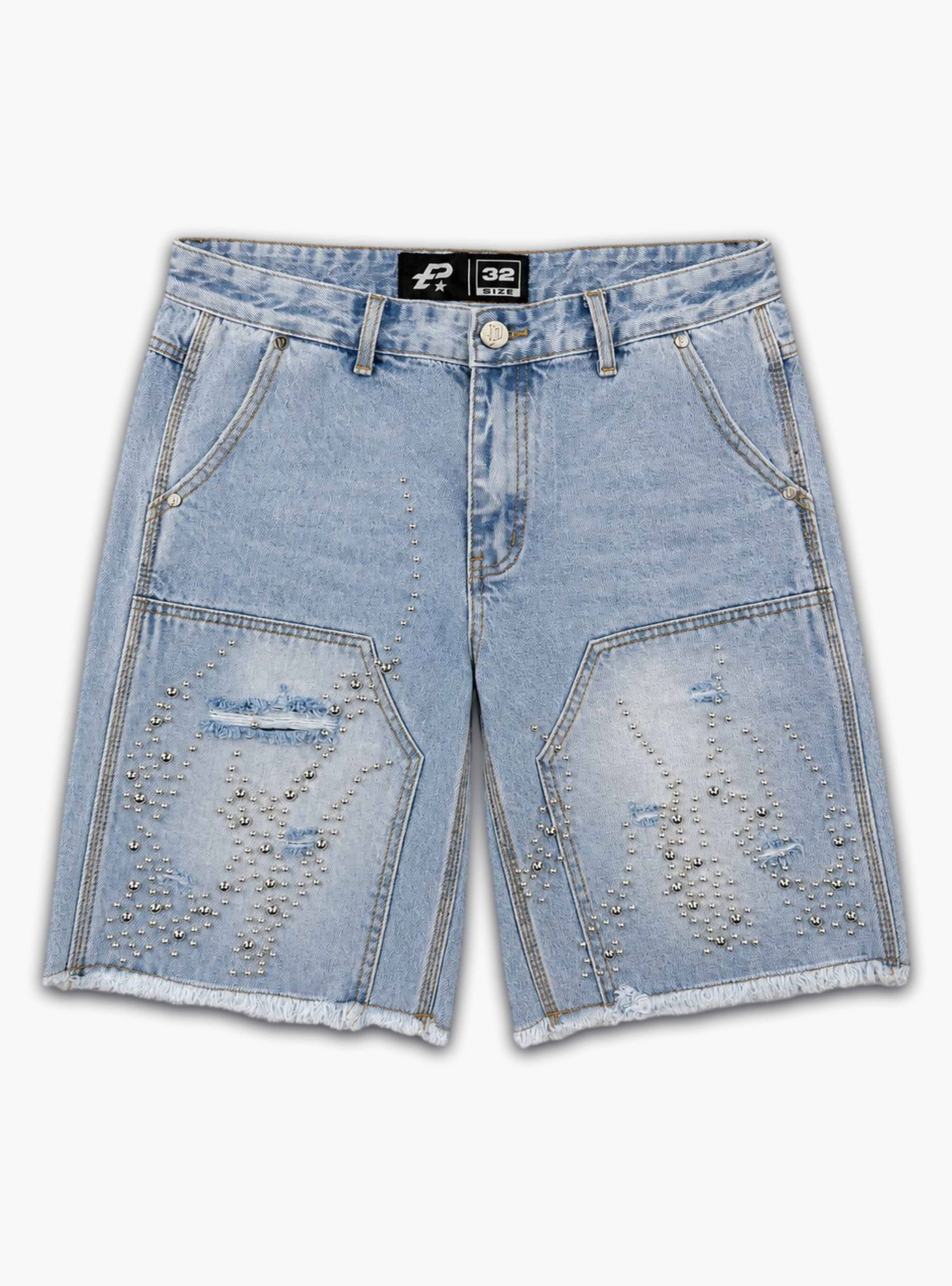 Politics Andres Shorts — Blue Wash