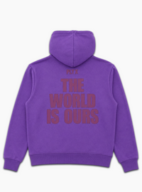 Politics Hoodie - Warden - Purple - 814
