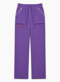 Politics Sweatpants - Warden - Purple - 268