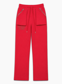 Politics Sweatpants - Warden - Red - 266