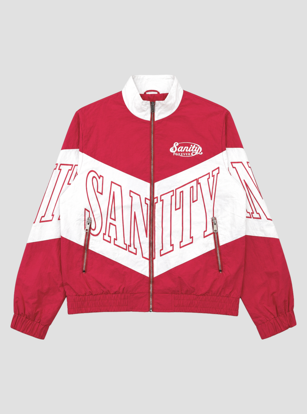 Politics Track Suit - Sanity Apex - Coral Red - SA-CR02