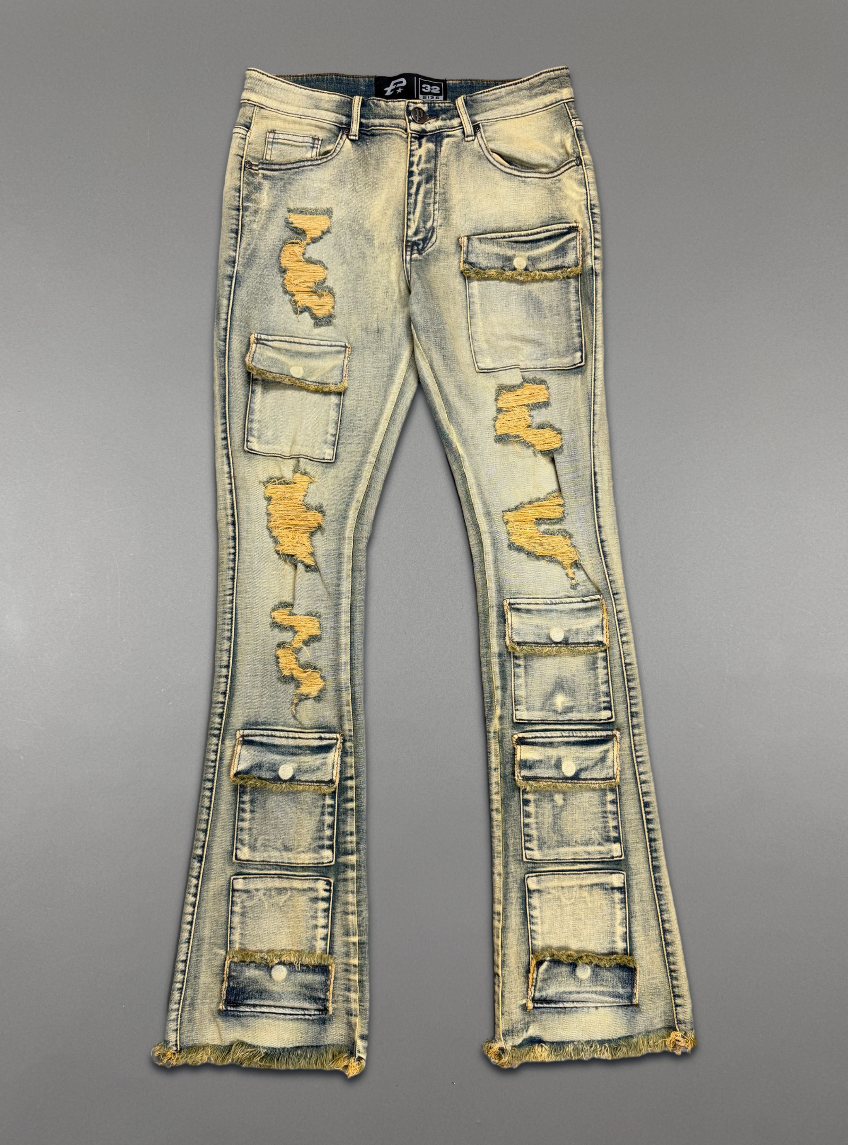 Politics Jeans - Vintage Wash- Stacked Fit - SPR-22