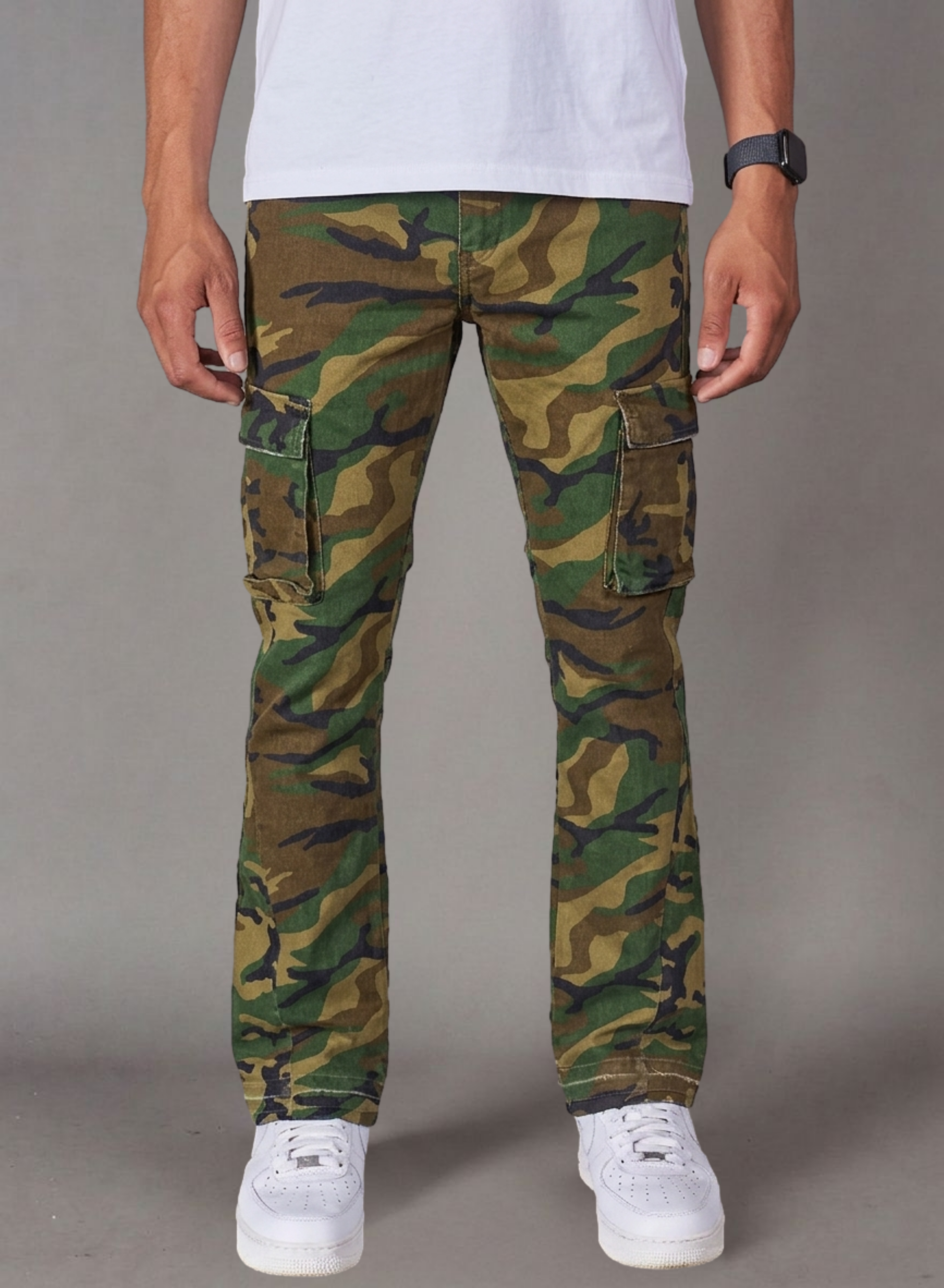 Politics Jeans - Camo  - Stacked Fit - Tol - 18