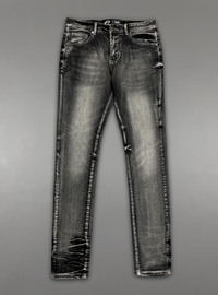 Politics Skinny Jeans — Grey Wash-Spr-32