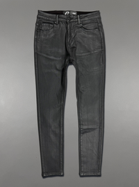Politics Skinny Jeans — Black Wax - 1