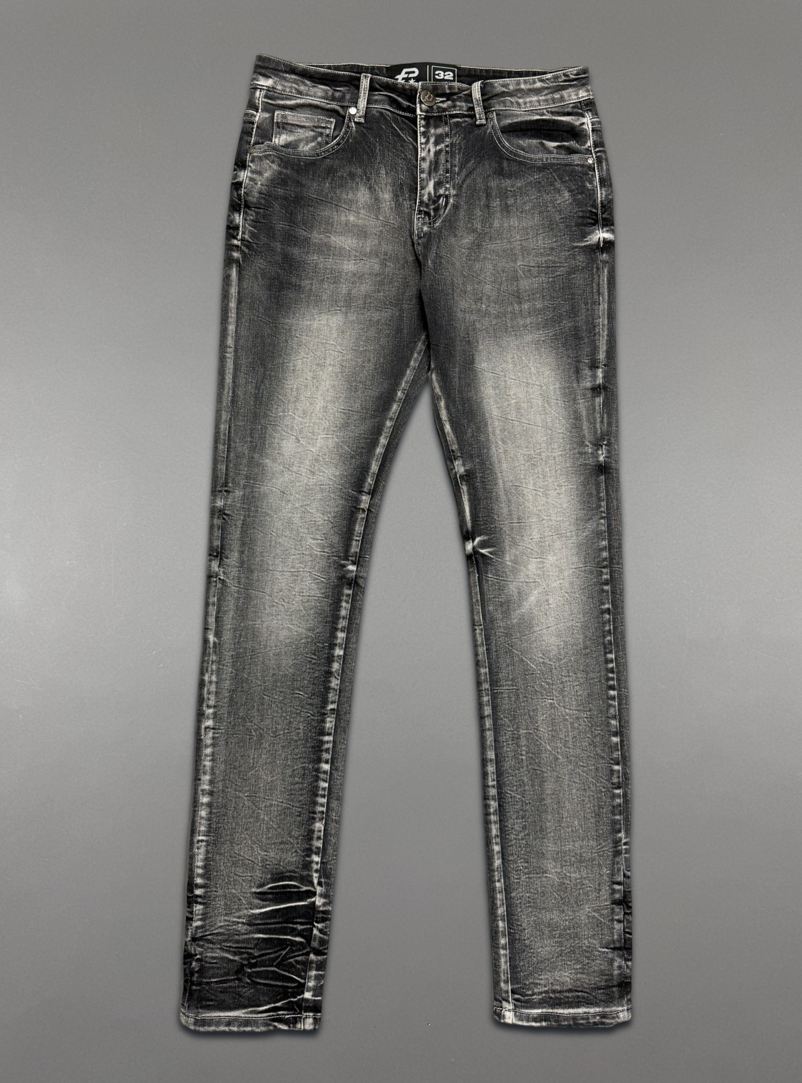 Politics Skinny Jeans — Grey Wash