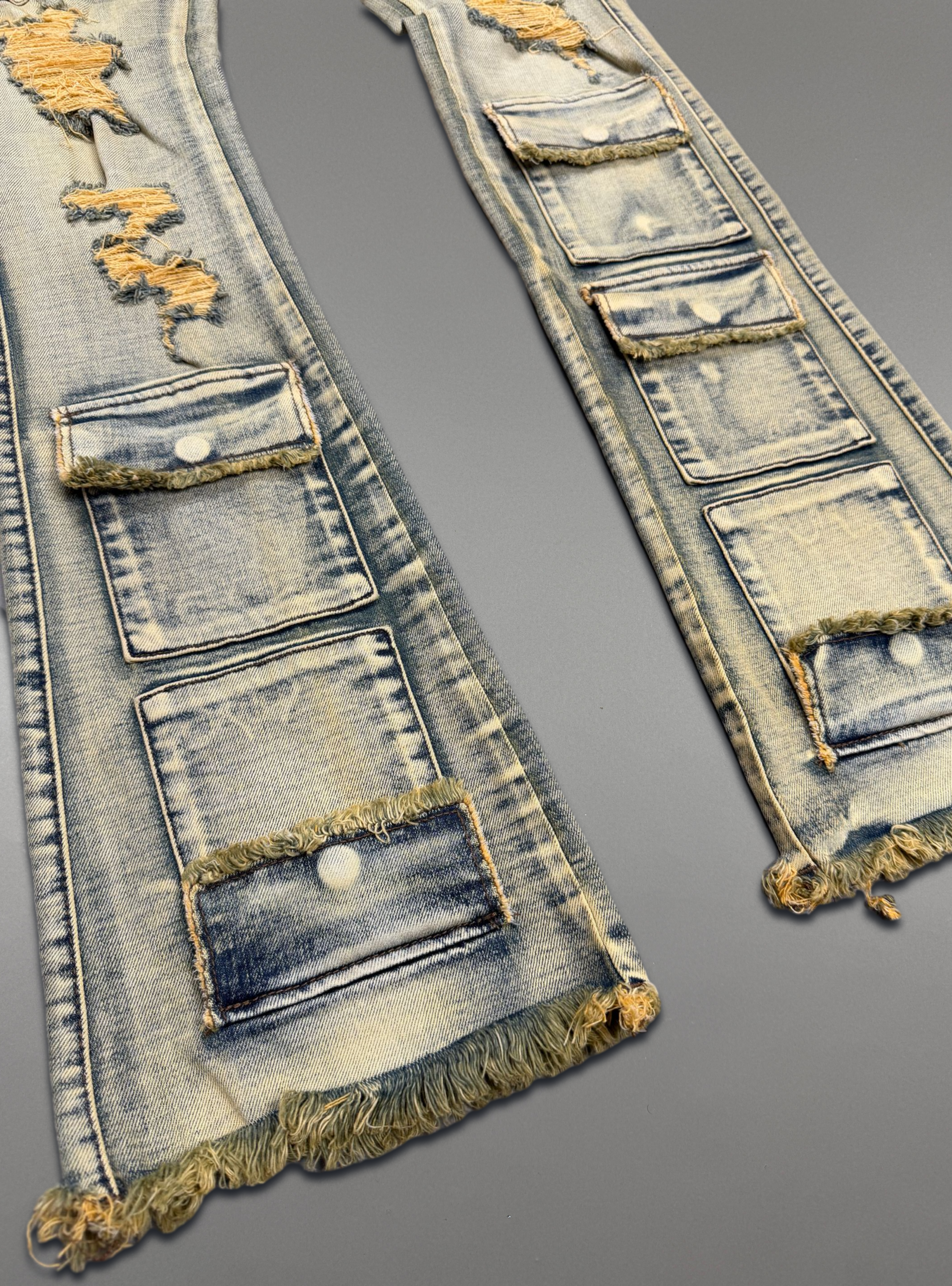 Politics Jeans - Vintage Wash- Stacked Fit - SPR-22