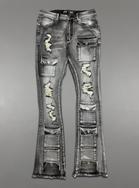 Politics Jeans - Grey Wash - Stacked Fit - SPR-21