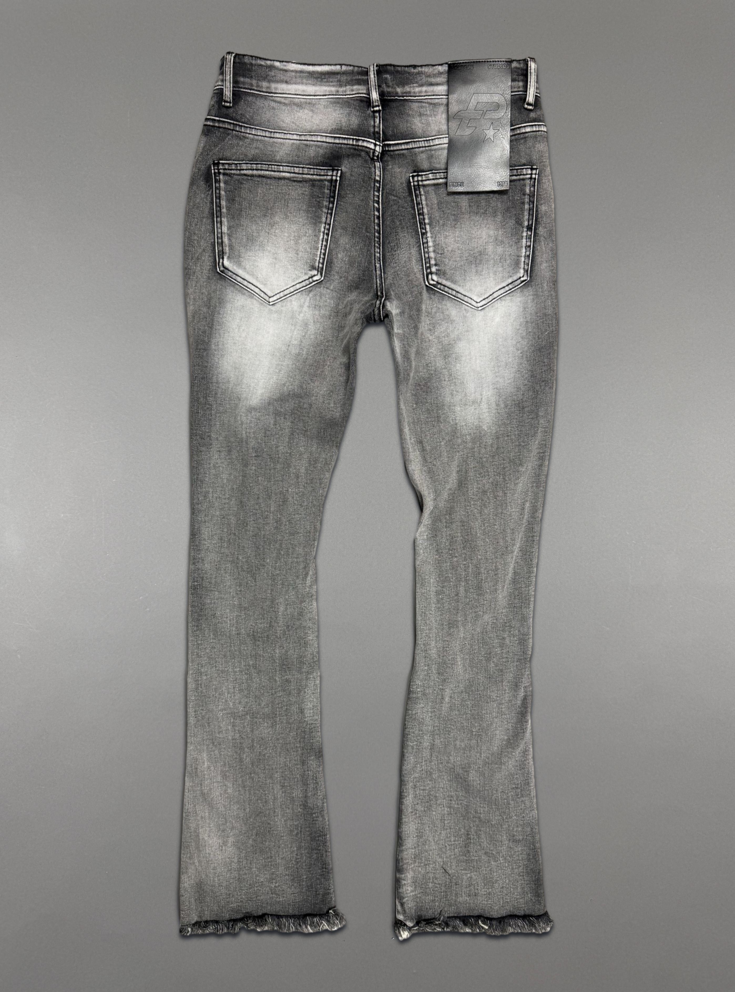 Politics Jeans - Grey Wash - Stacked Fit - SPR-21