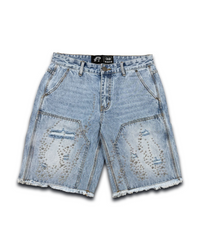 Politics Andres Shorts — Blue Wash