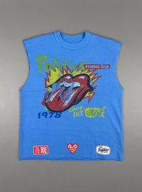 Politics Tank Top - Blue - Cruz - 9