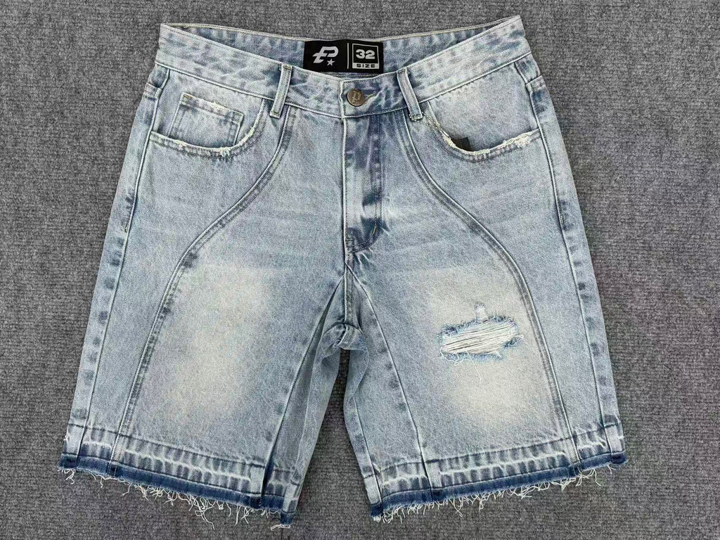 Politics Shorts - Blue Wash - PK26 - SPR - 38