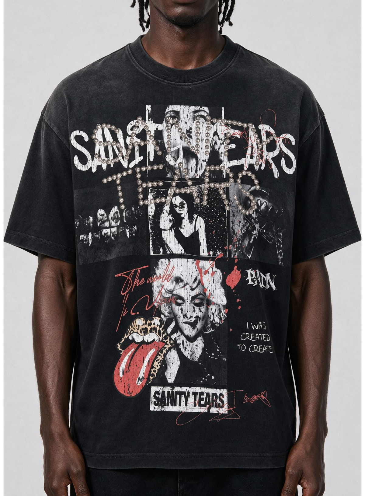 Politics T-Shirt - Montell - Black - 001