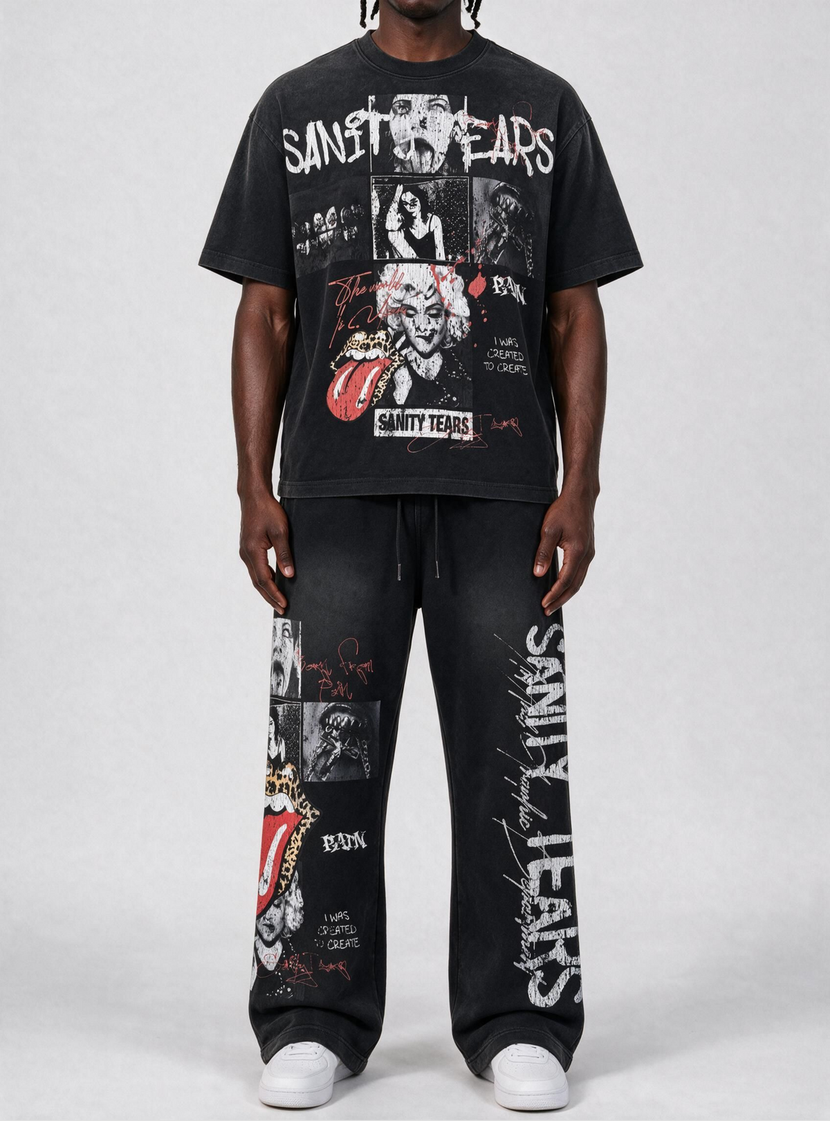 Politics T-Shirt - Montell - Black - 001