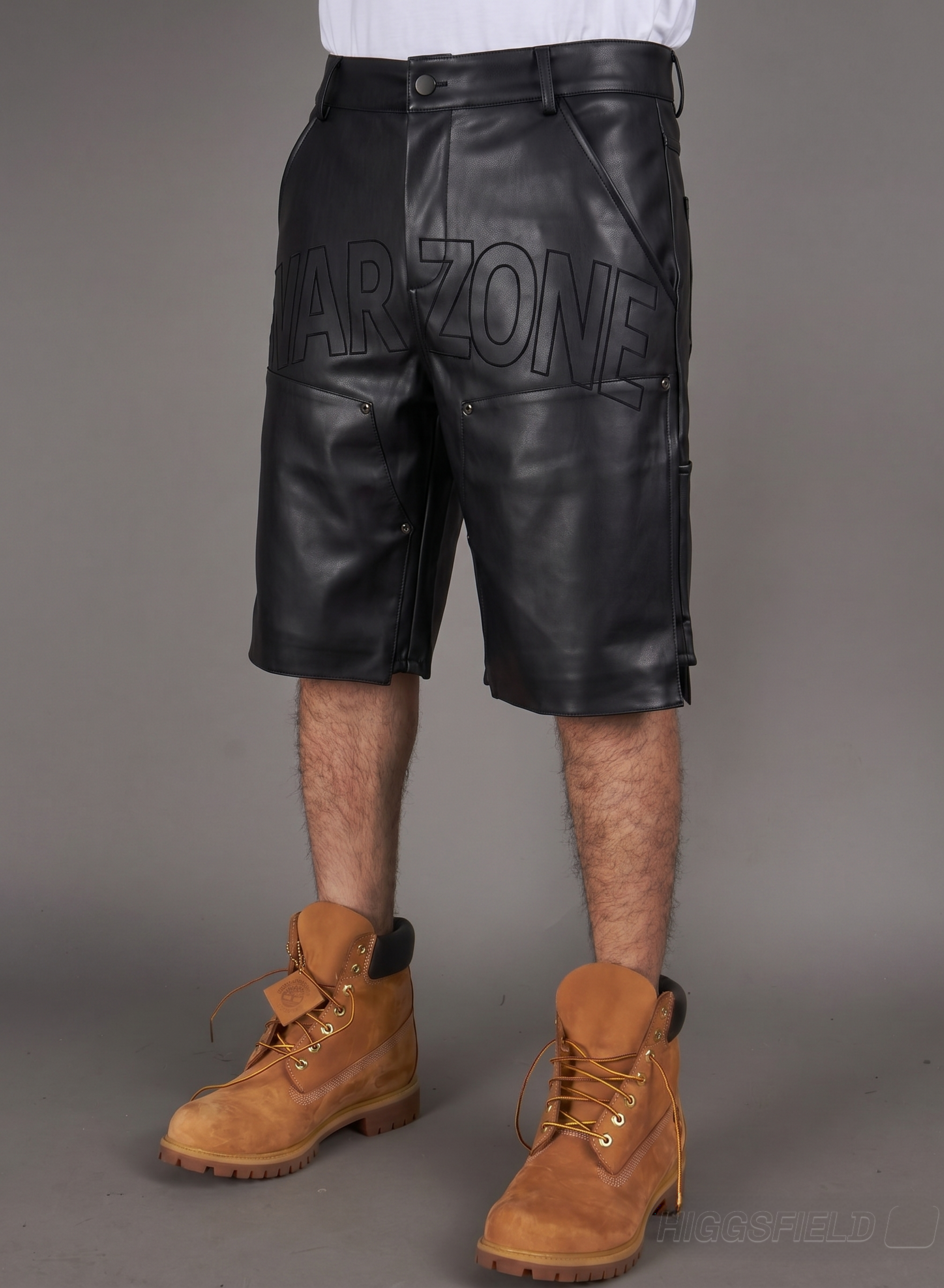 Politics Shorts - Velo - Black Leather - 05