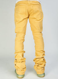 Politics Jeans - Super Stacked Skinny Flare 38" Inseam - Scott - Khaki Wash - 503