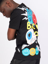 Politics Shirt - Holman -  Black Multi - 106 - Politics