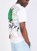 Politics Shirt - Holman - White Multi - 107