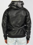 Politics Hoodie - Rhinestone Skeleton - Black - Gola351 - Politics