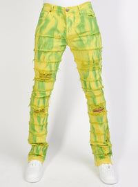Politics Jeans - Kurland Denim - Lemon Lime - POLD124 - Politics
