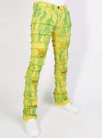 Politics Jeans - Kurland Denim - Lemon Lime - POLD124 - Politics