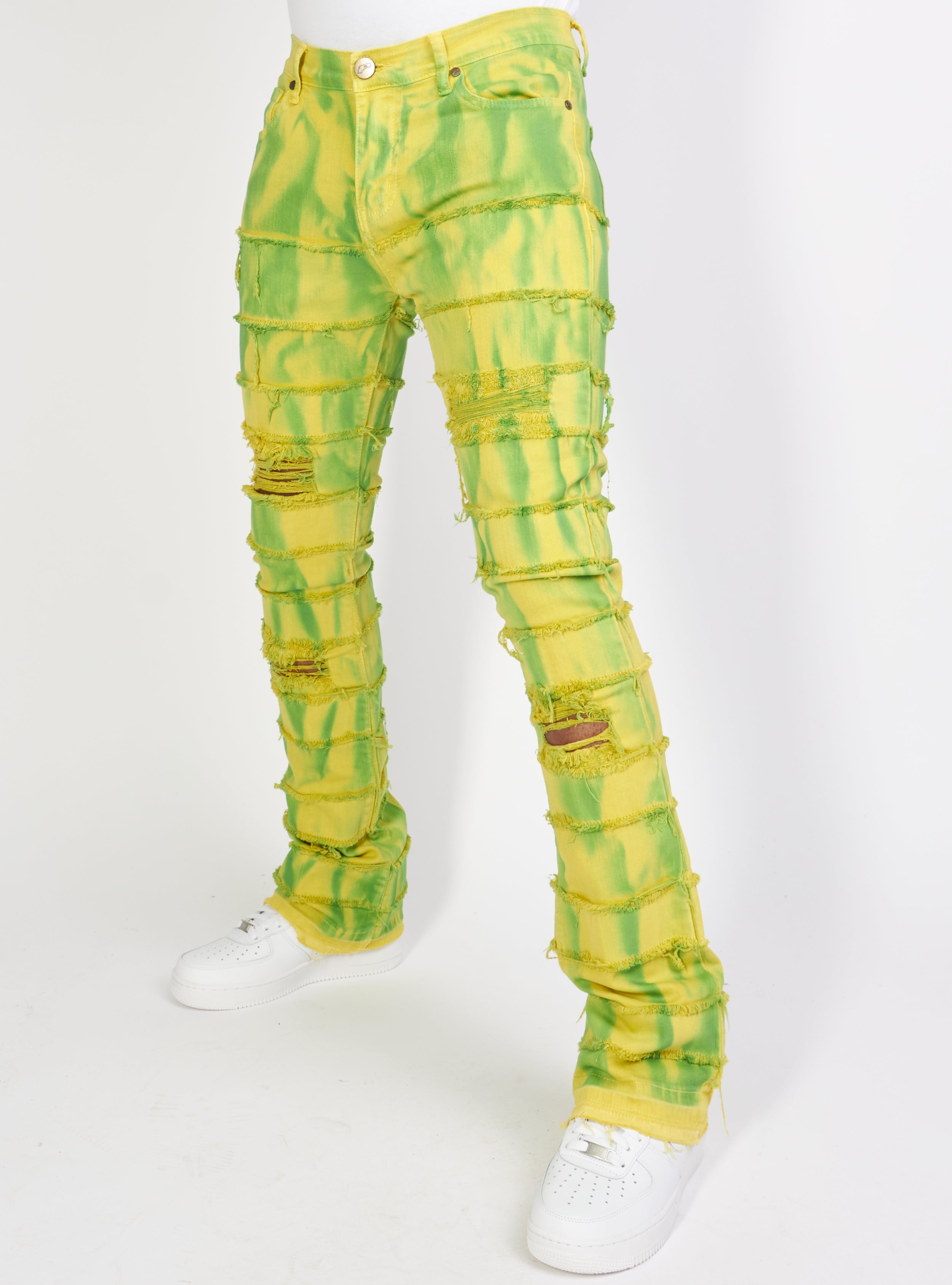 Politics Jeans - Kurland Denim - Lemon Lime - POLD124 - Politics