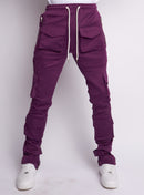 Politics Track Pants - Holman - Purple - 753