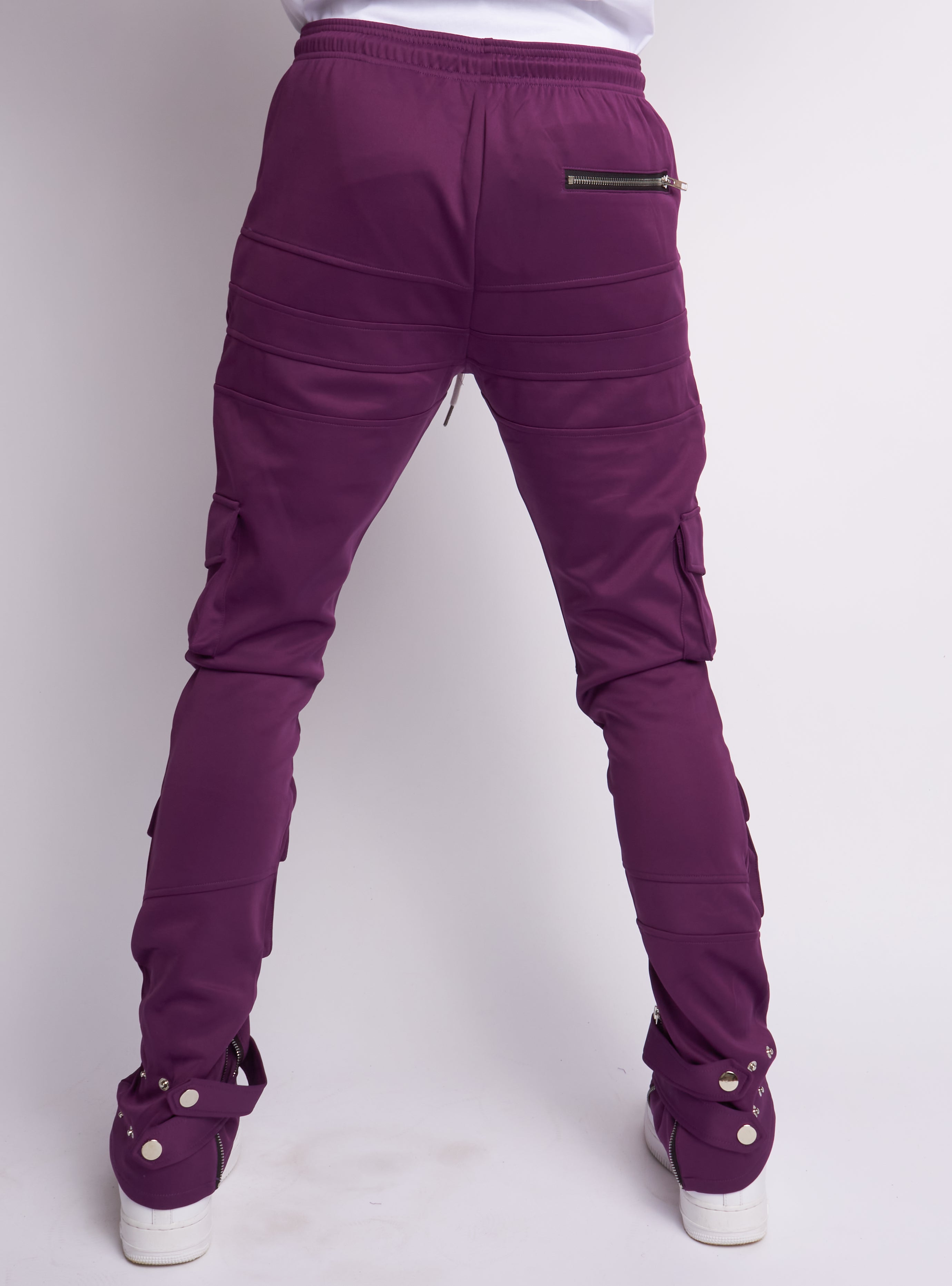 Politics Track Pants - Holman - Purple - 753