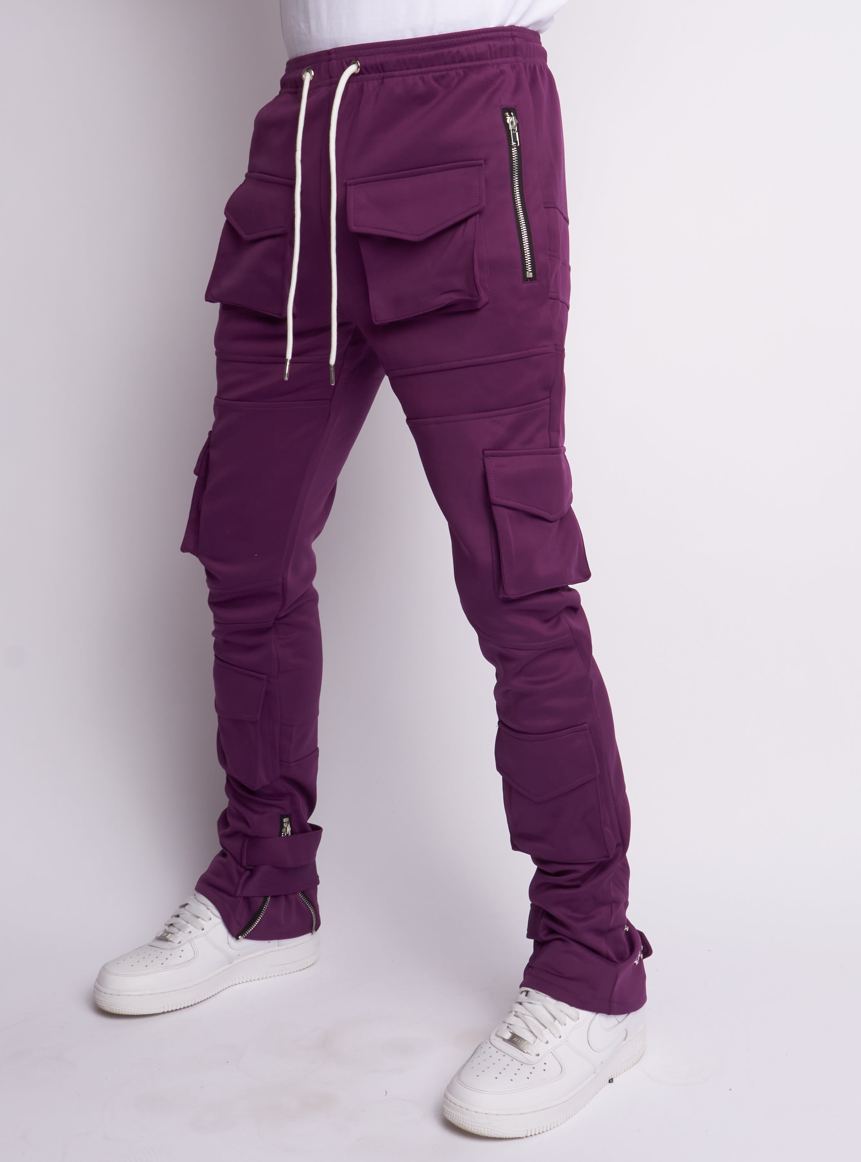 Politics Track Pants - Holman - Purple - 753
