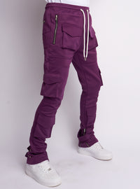 Politics Track Pants - Holman - Purple - 753