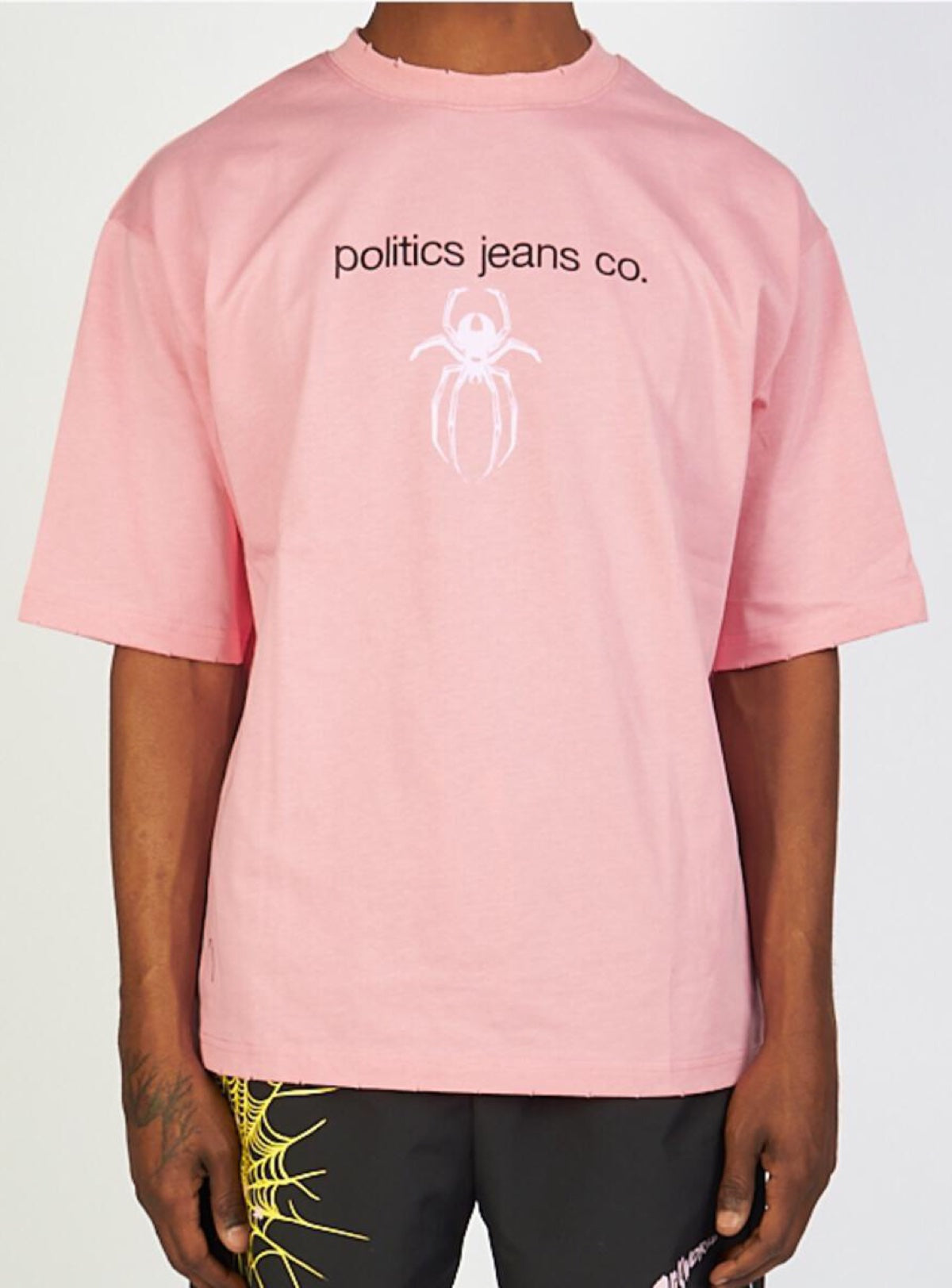 Politics T-Shirt - English - Pink - 104