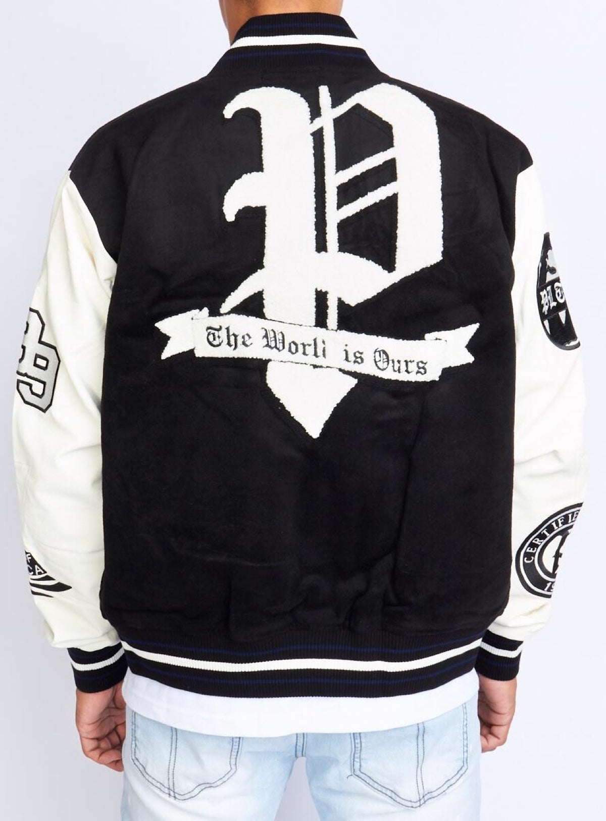 Politics Jacket - Ramsey Varsity - Black - 428 - Politics
