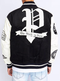 Politics Jacket - Ramsey Varsity - Black - 428 - Politics