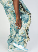 Politics Jeans - Woven Stacked With Frey - Blue Jacquard - Donovan 501