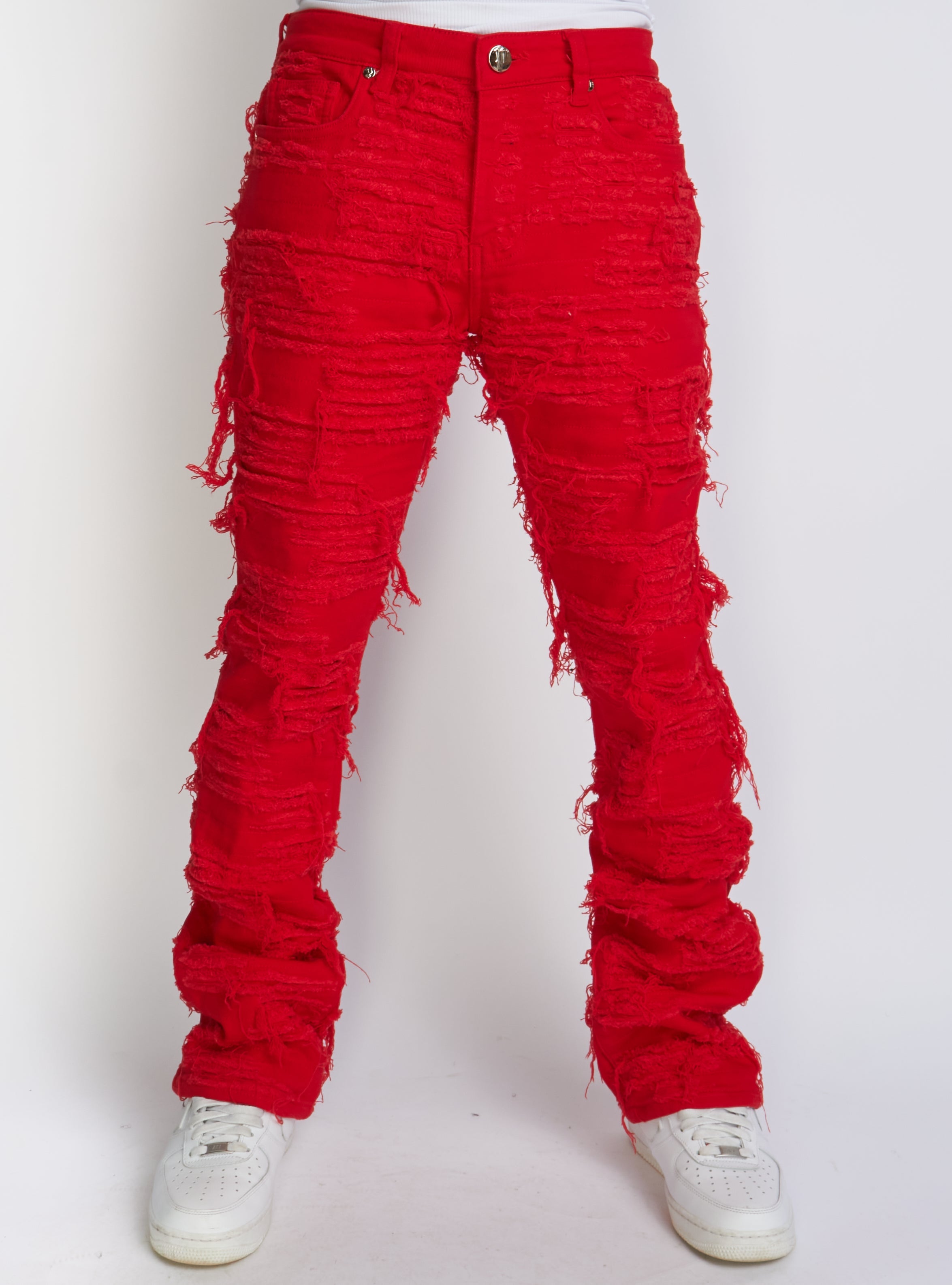 Politics Jeans - Red - Debris502