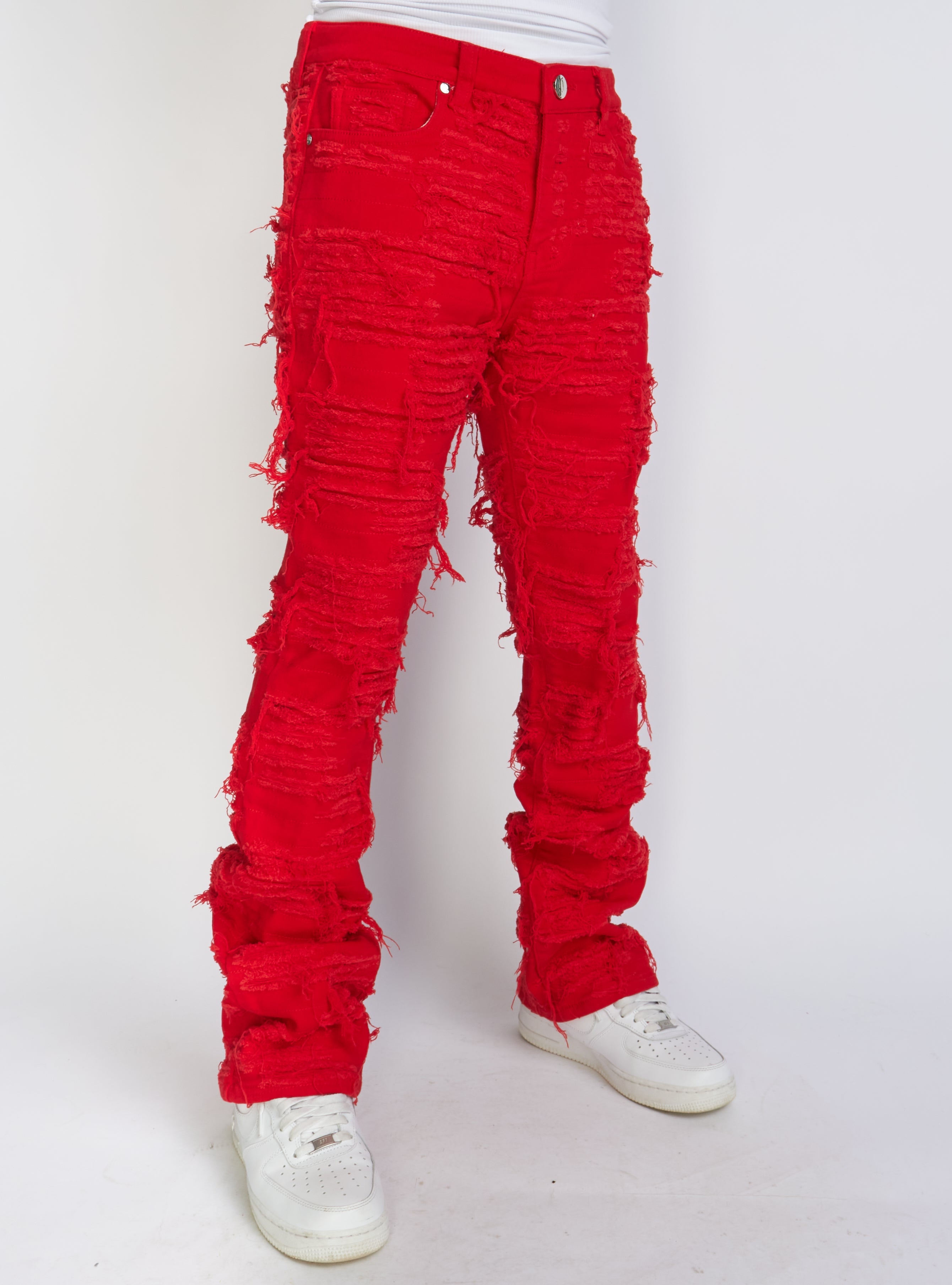 Politics Jeans - Red - Debris502