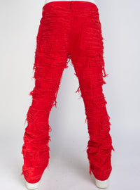 Politics Jeans - Red - Debris502