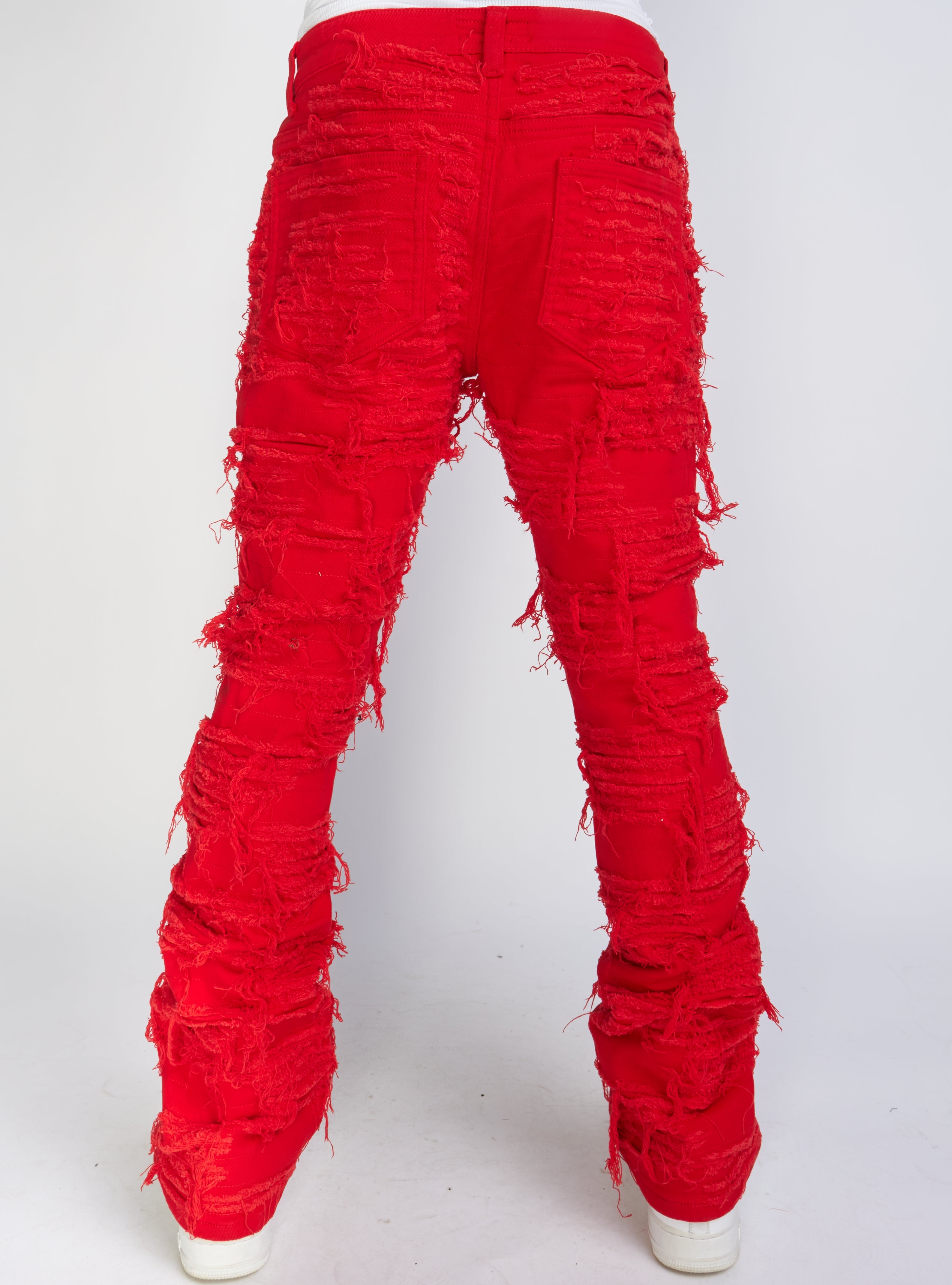Politics Jeans - Red - Debris502