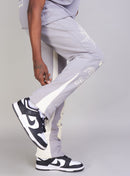Politics Sweatpants - Isaacs - Grey And Cream  - 702