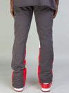 Politics Sweatpants - Stockten - Grey, Red And Tan - 702