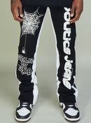 Politics Sweatpants - Isaacs - Black And White  - 701