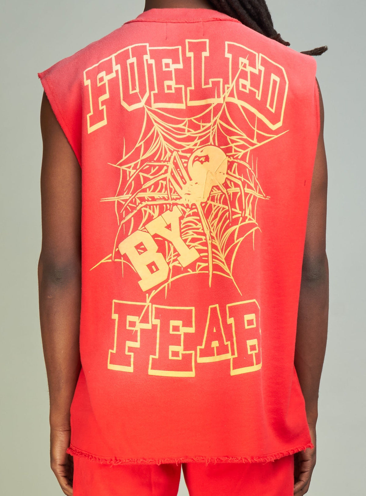 Politics Tank Top - Isaacs - Red And Orange - 093