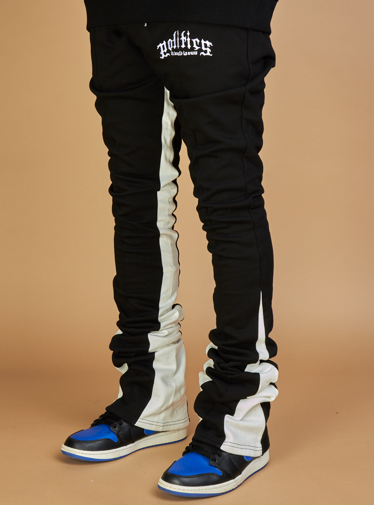 Politics Sweatpants - Frazier - Black and White - 731
