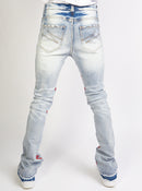 Politics Jeans - Barlow - Stacked - Light Blue - 508 - Politics