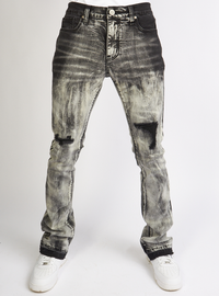 Politics Jeans - Barlow - Black Stampede - 505 - Politics